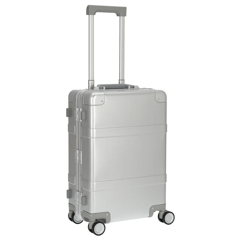 NINETYGO Metal - 4-Rollen-Kabinentrolley S 55 cm (silber)