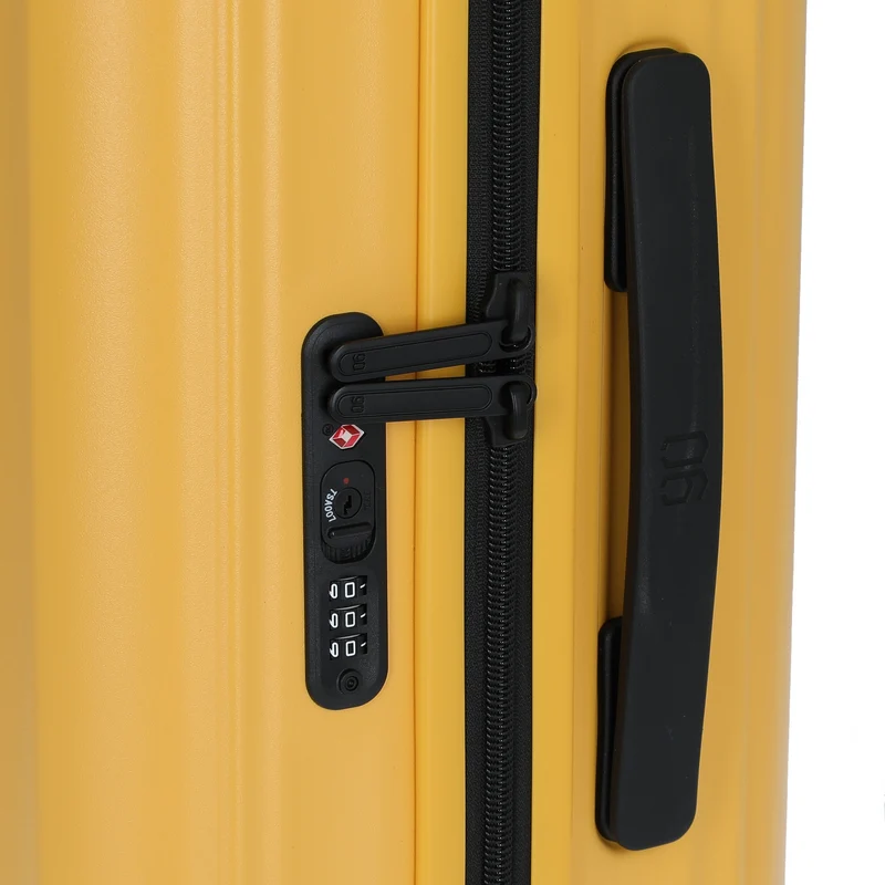 NINETYGO Elbe - 4-Rollen-Kabinentrolley S 55 cm (gelb)