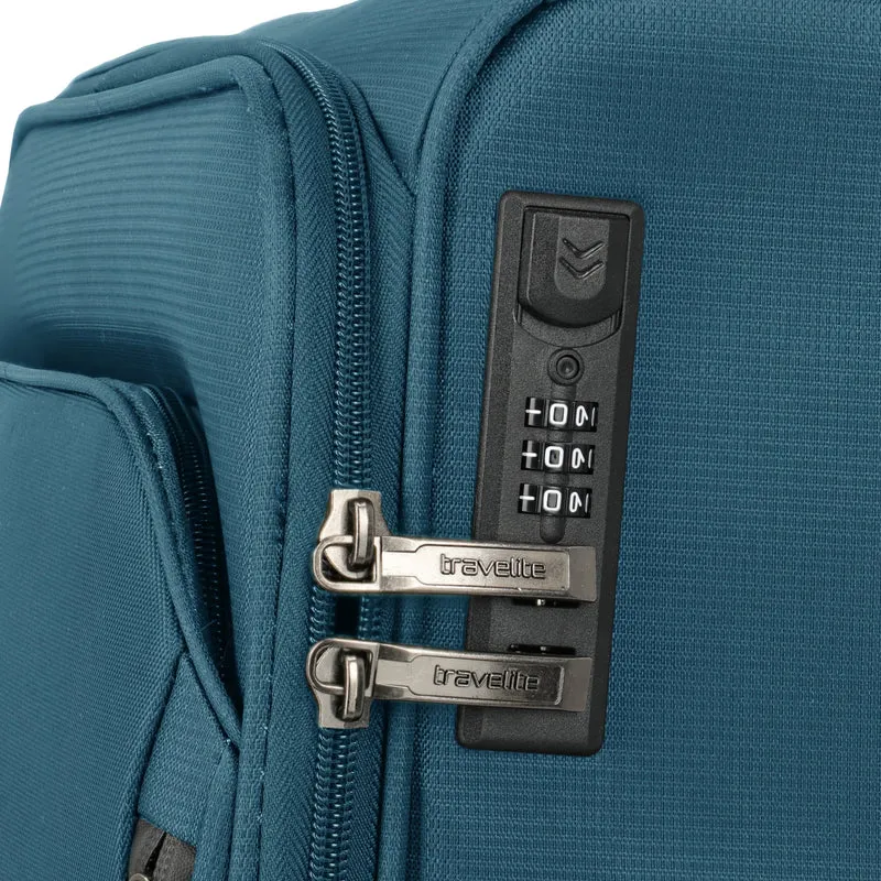 Travelite Jetpack Easy - 2-Rollen-Trolley S 40 cm (petrol)