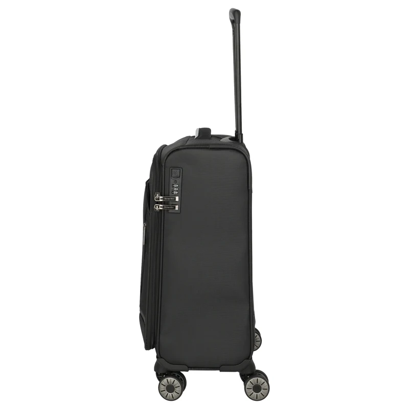 Travelite Jetpack Max - 4-Rollen-Trolley S 55 cm (schwarz)