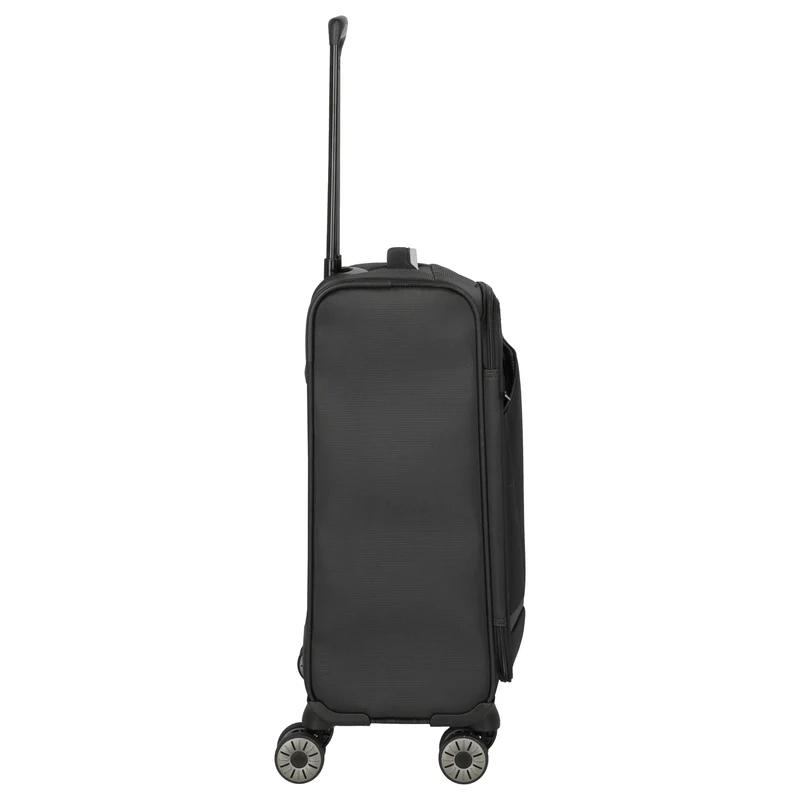 Travelite Jetpack Max - 4-Rollen-Trolley S 55 cm (schwarz)