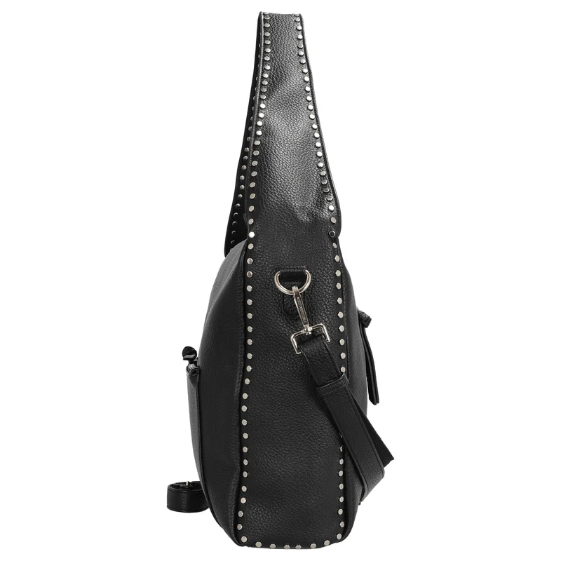 FREDsBRUDER Feel Wild Hobo - Umhängetasche 40 cm (black)