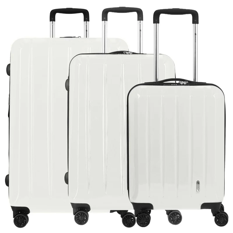 CHECK.IN London 2.0 Trolley-Set 3tlg. (weiss)