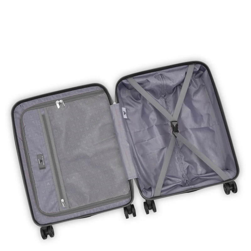 Roncato Ibiza - 4-Rollen-Kabinentrolley S 55 cm (black)