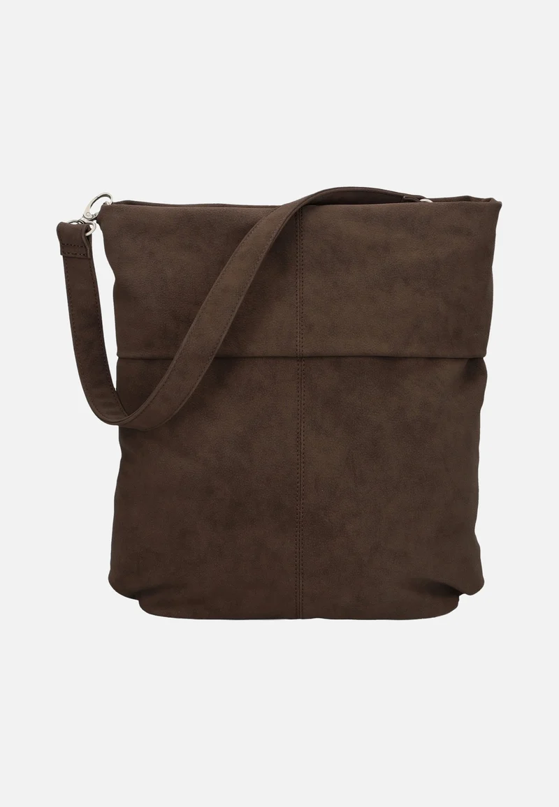 Mademoiselle M12 Nubuk/Espresso - Hobo Bag
