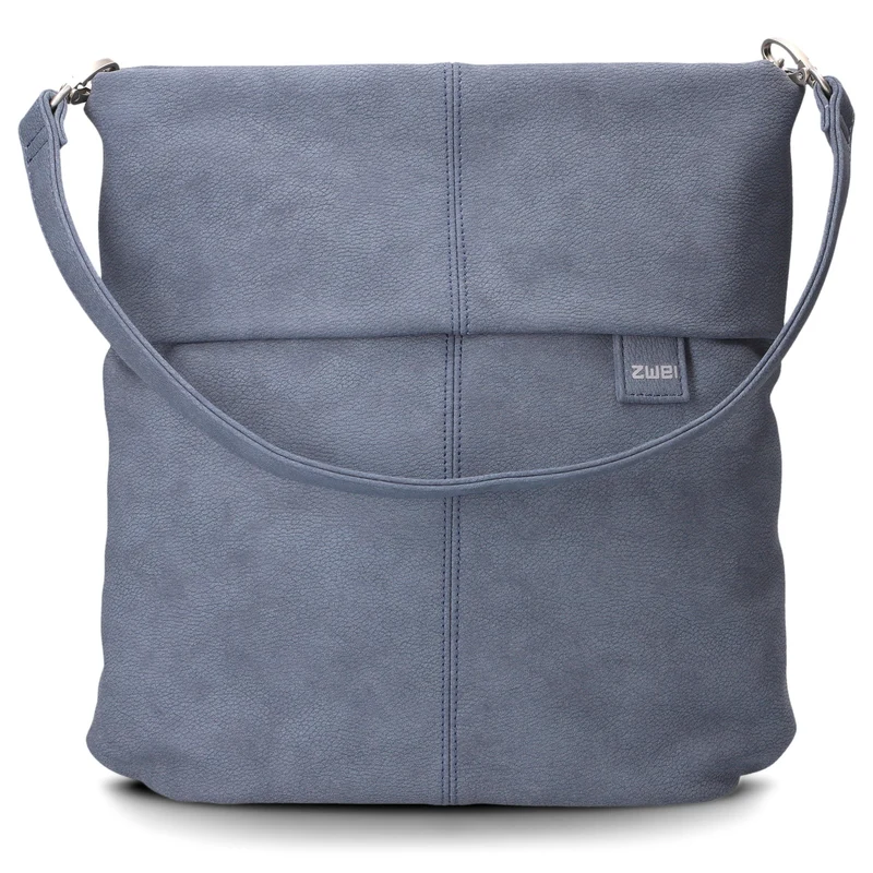 zwei Mademoiselle M12 - Schultertasche 32 cm (nubuk-sky)