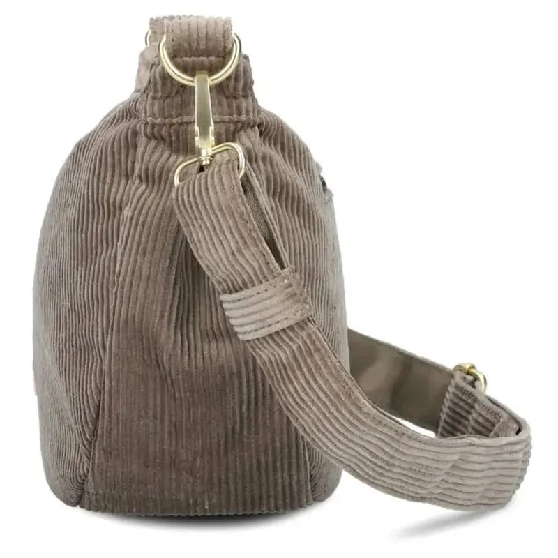 zwei Mademoiselle M70 - Umhängetasche 34 cm (cord-mocca)