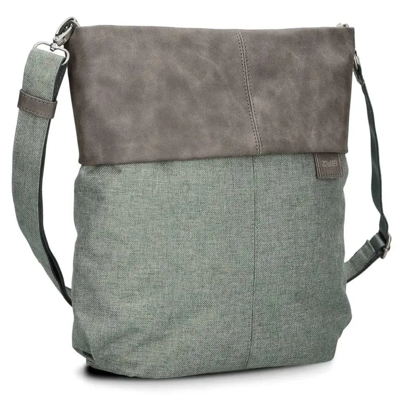 zwei Olli OT12 - Schultertasche 32 cm (salbei)