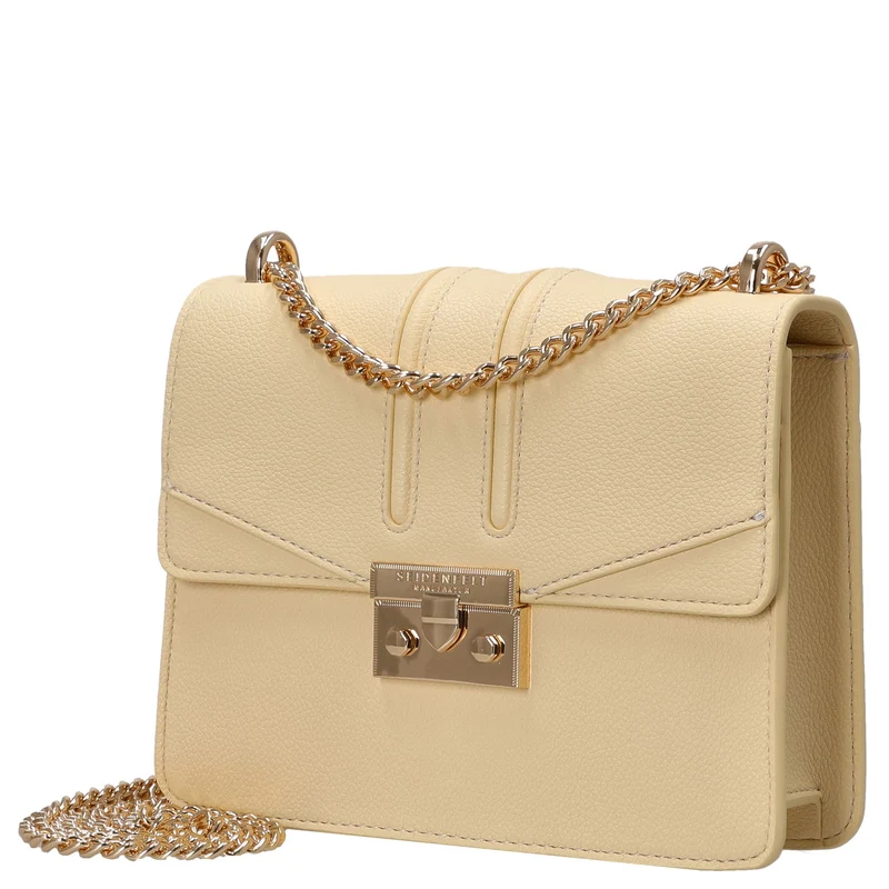 Seidenfelt Roros - Schultertasche 21 cm (butter-yellow)