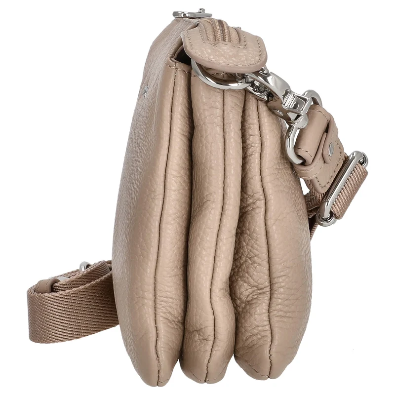 Mandarina Duck Mellow Leather Pochette - Abendtasche 23 cm (warm taupe)