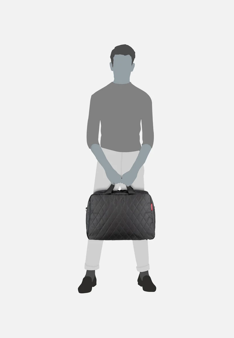Duffelbag M Rhombus Black - Weekender