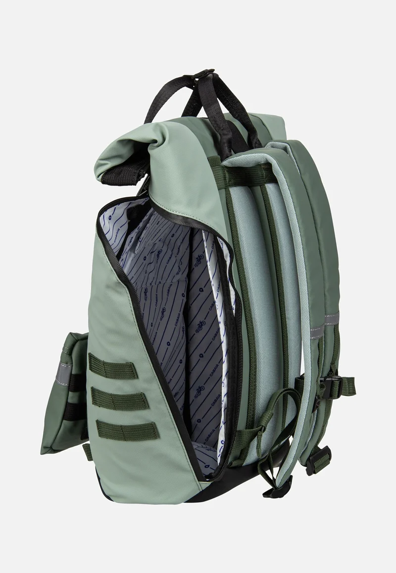 Explorer Recycled Oxford Medium Menton - Rolltop Rucksack