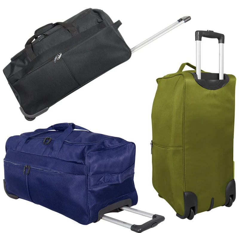 Trolleytasche 65cm - XL Reisetasche mit 2 Rollen - verschiedene Farben lieferbar