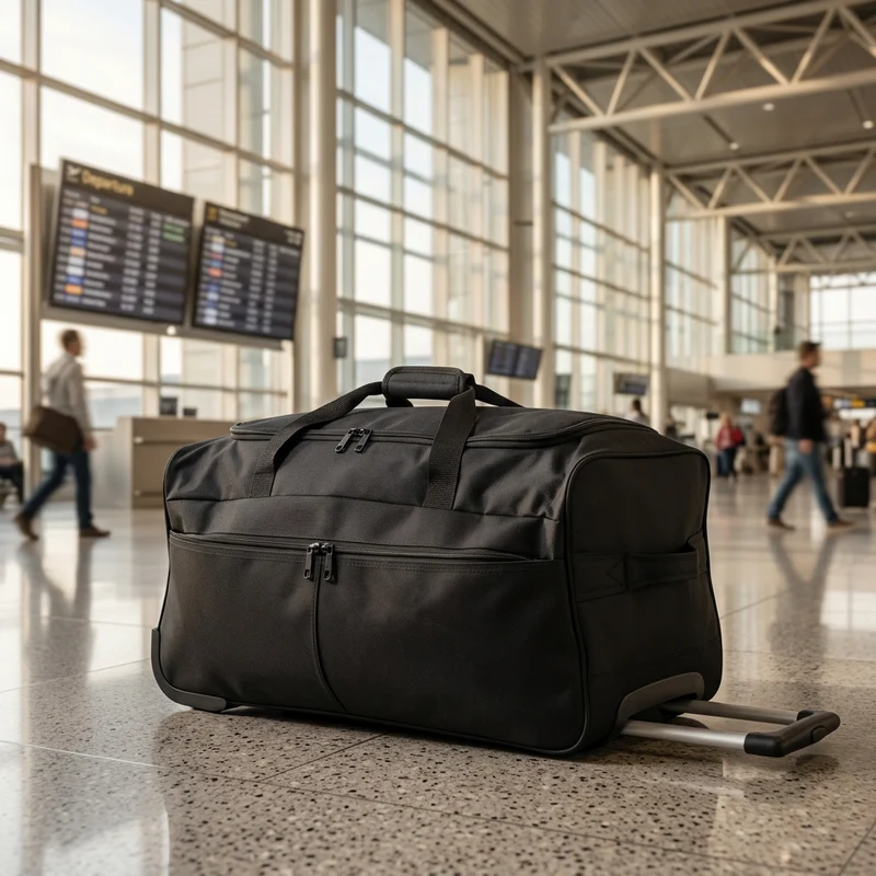 Trolleytasche 65cm - XL Reisetasche mit 2 Rollen - verschiedene Farben lieferbar