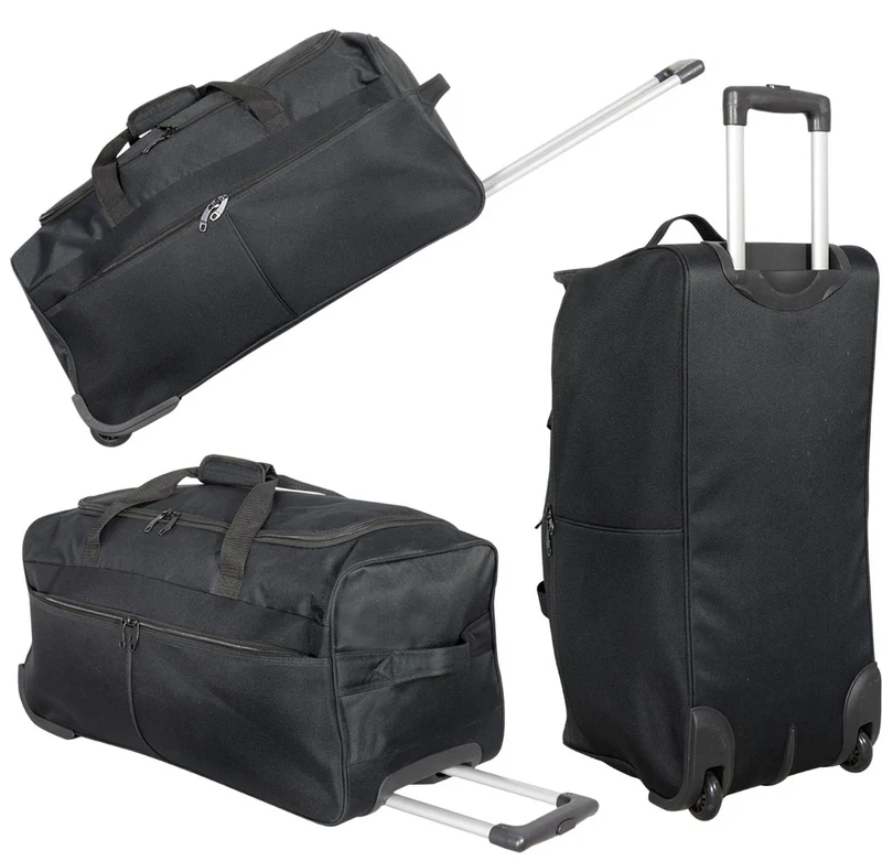 Trolleytasche 65cm - XL Reisetasche mit 2 Rollen - verschiedene Farben lieferbar