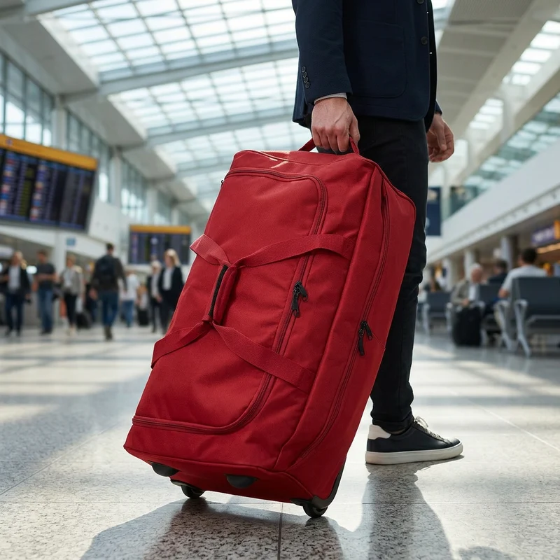 Trolleytasche 65cm - XL Reisetasche mit 2 Rollen - verschiedene Farben lieferbar