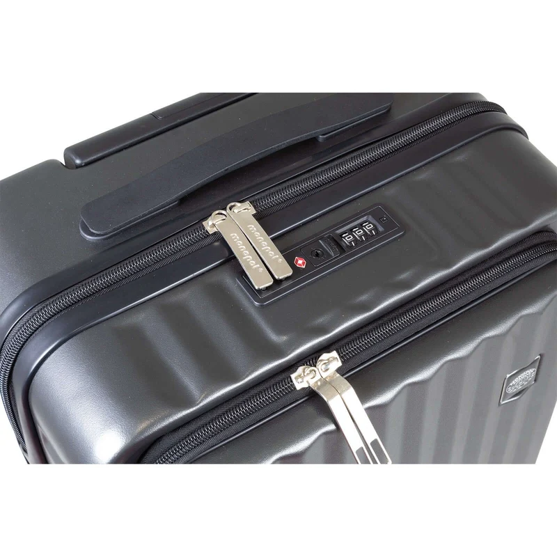 Handgepäck-Trolley 55cm mit 17-Zoll-Laptopfach - Farbe anthrazit