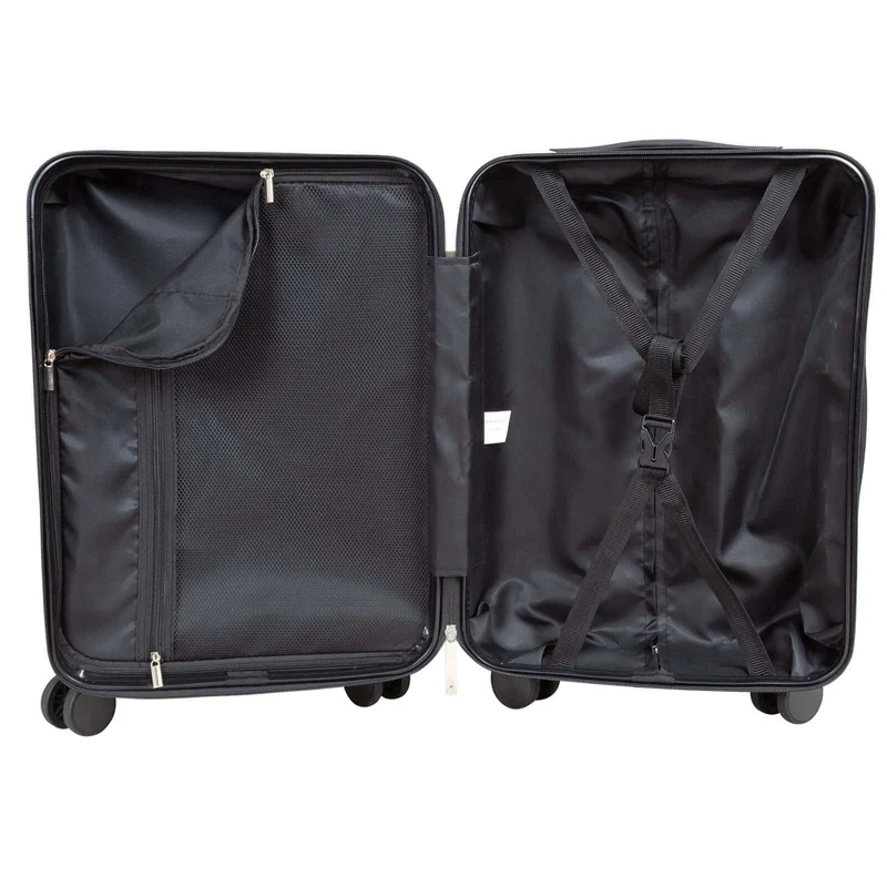 Handgepäck-Trolley 55cm mit 17-Zoll-Laptopfach - Farbe anthrazit