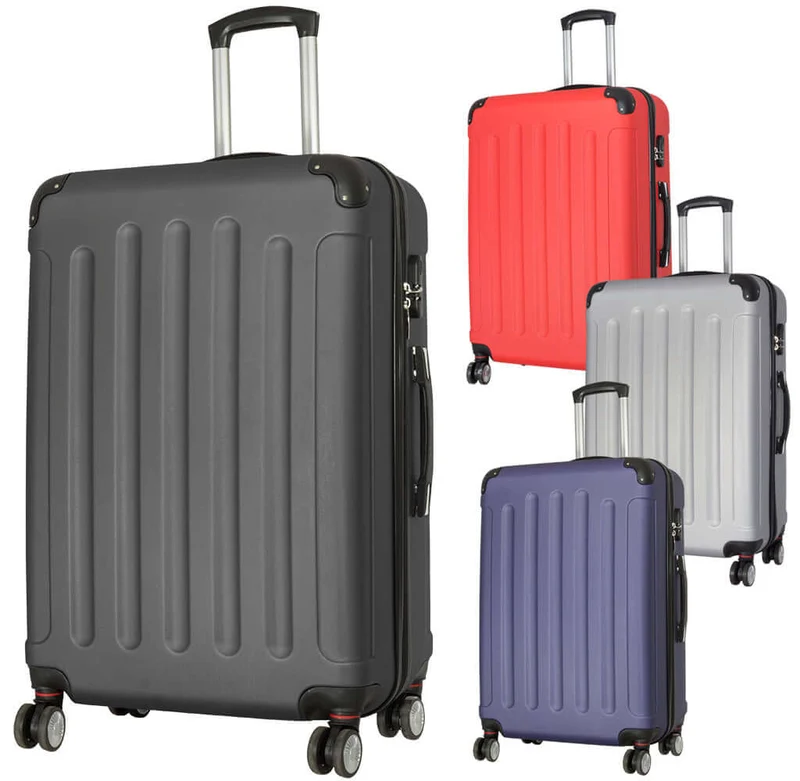 XXL Reisekoffer 87x55x33cm 125 Liter Hartschalenkoffer mit Zahlenschloss