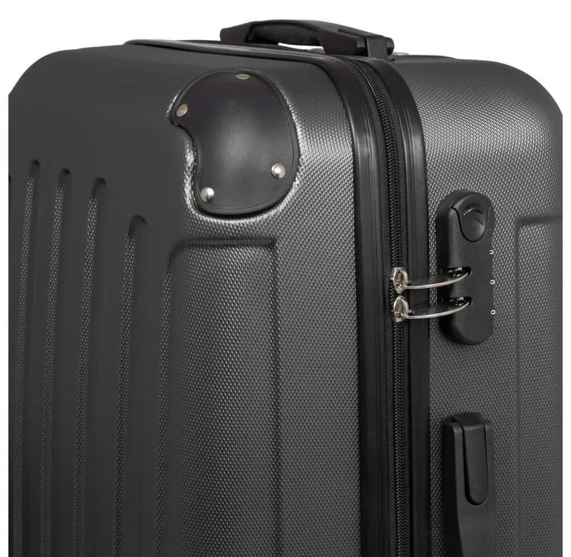 XXL Reisekoffer 87x55x33cm 125 Liter Hartschalenkoffer mit Zahlenschloss