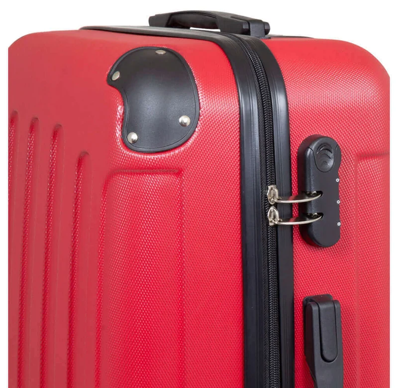 XXL Reisekoffer 87x55x33cm 125 Liter Hartschalenkoffer mit Zahlenschloss