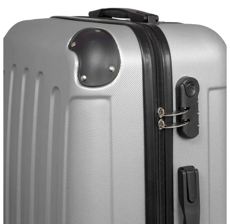 XXL Reisekoffer 87x55x33cm 125 Liter Hartschalenkoffer mit Zahlenschloss