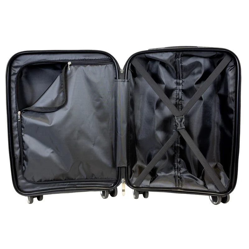 Hartschalen-Handgepäckkkoffer Aruba - Größe S - 55x39x21cm - kleiner Koffer in vielen Farben