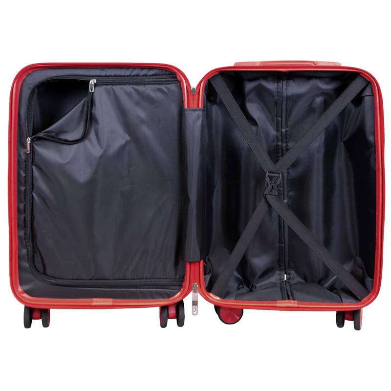 TOLEDO Reisekoffer M – Hartschalenkoffer ABS 4 Rollen