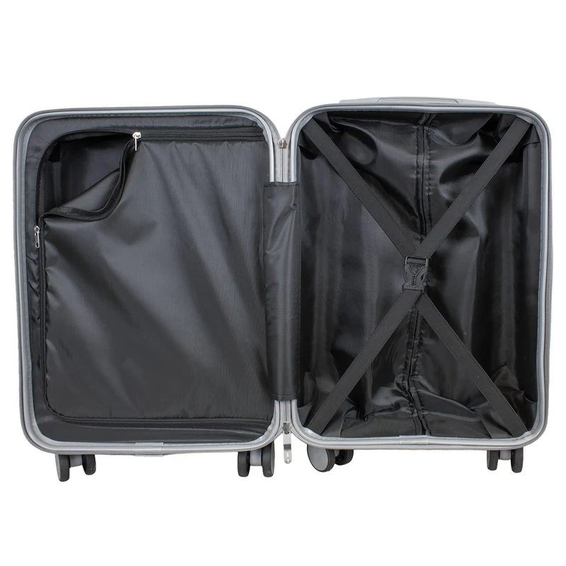 TOLEDO Reisekoffer M – Hartschalenkoffer ABS 4 Rollen