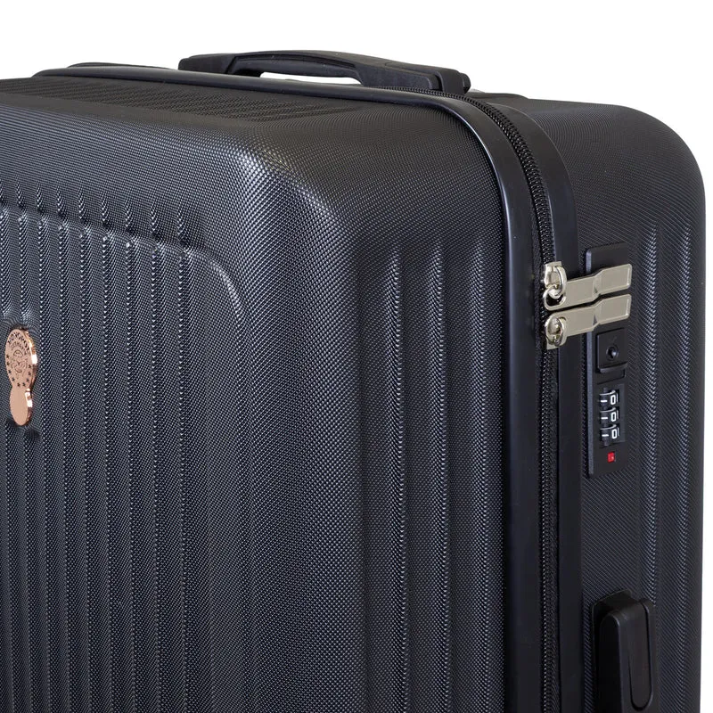 TOLEDO Reisekoffer M – Hartschalenkoffer ABS 4 Rollen