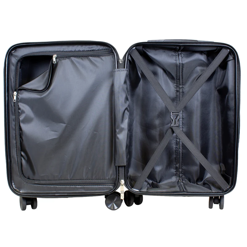 TOLEDO Reisekoffer M – Hartschalenkoffer ABS 4 Rollen