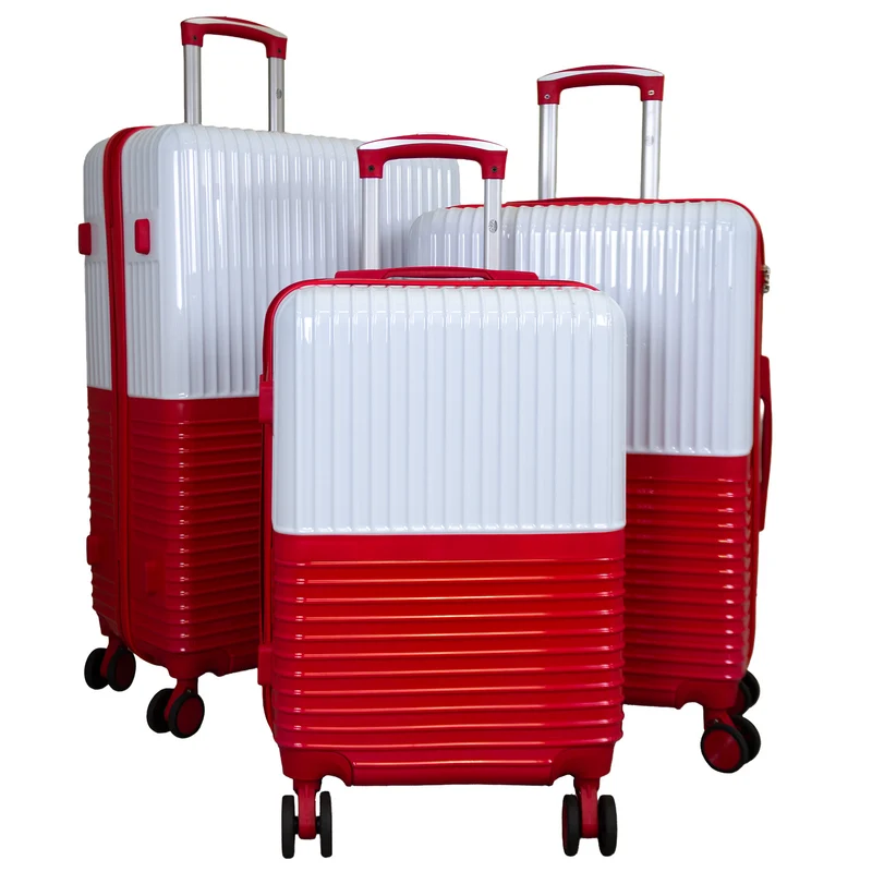 RIGA Kofferset 3-teilig – Hartschalenkoffer ABS & Polycarbonat
