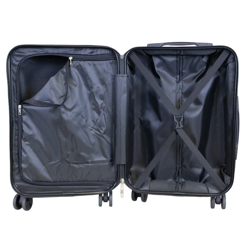 RIGA Reisekoffer M – Hartschalenkoffer ABS & Polycarbonat 4 Rollen