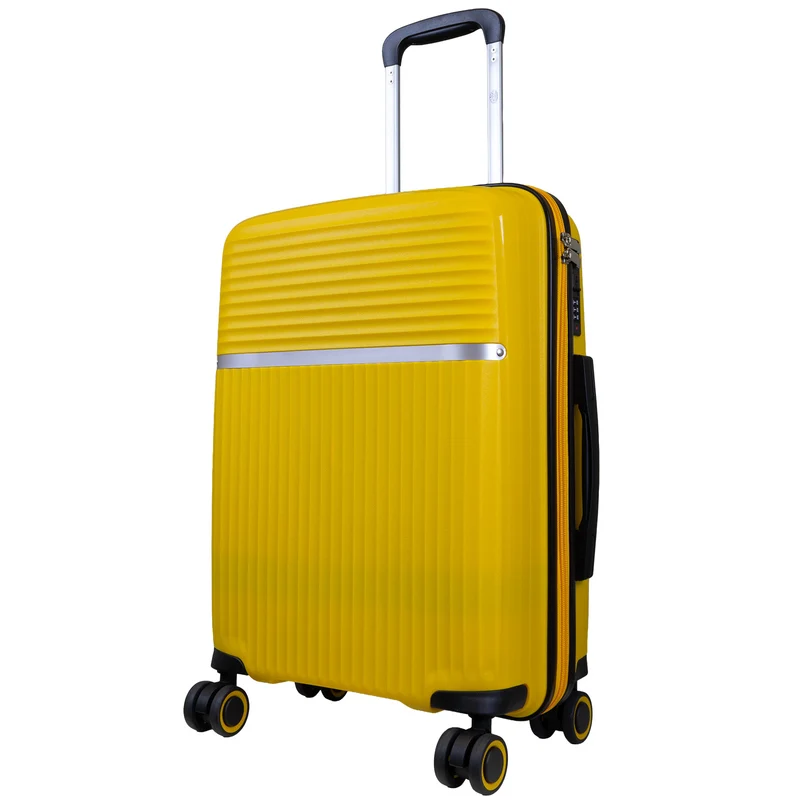 Trento Kabinenkoffer S – Hartschalenkoffer 4 Rollen Handgepäck robust & leicht