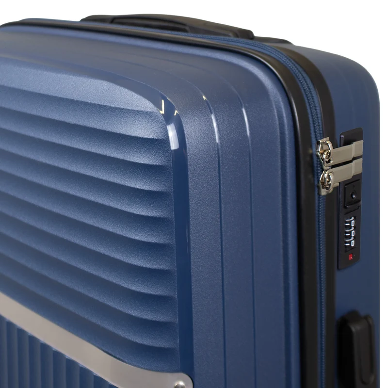 TRENTO Reisekoffer M – Hartschalenkoffer ABS 4 Rollen robust & leicht