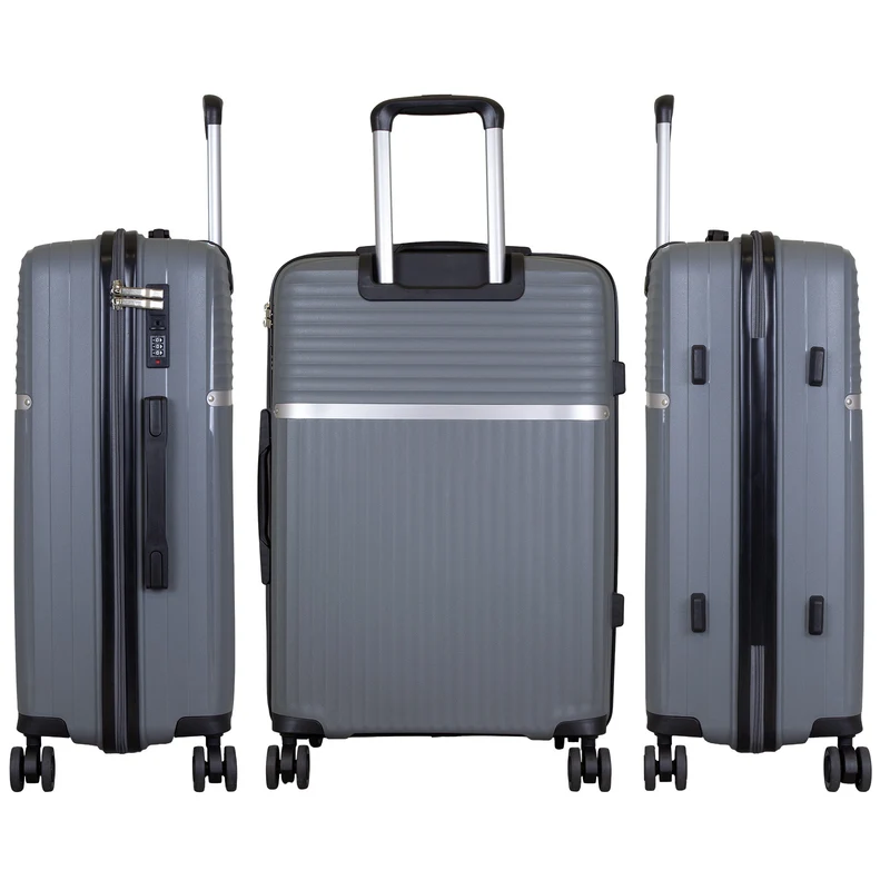 TRENTO Reisekoffer M – Hartschalenkoffer ABS 4 Rollen robust & leicht