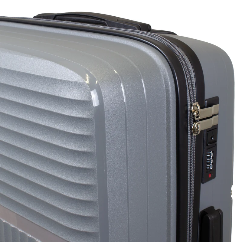 TRENTO Reisekoffer M – Hartschalenkoffer ABS 4 Rollen robust & leicht
