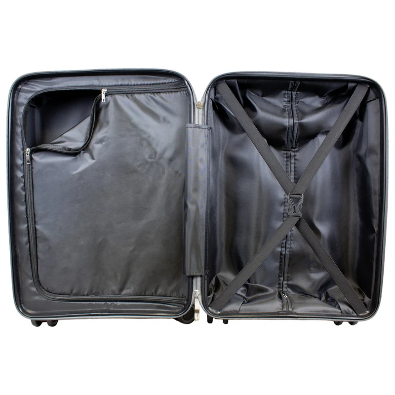 TRENTO Reisekoffer M – Hartschalenkoffer ABS 4 Rollen robust & leicht