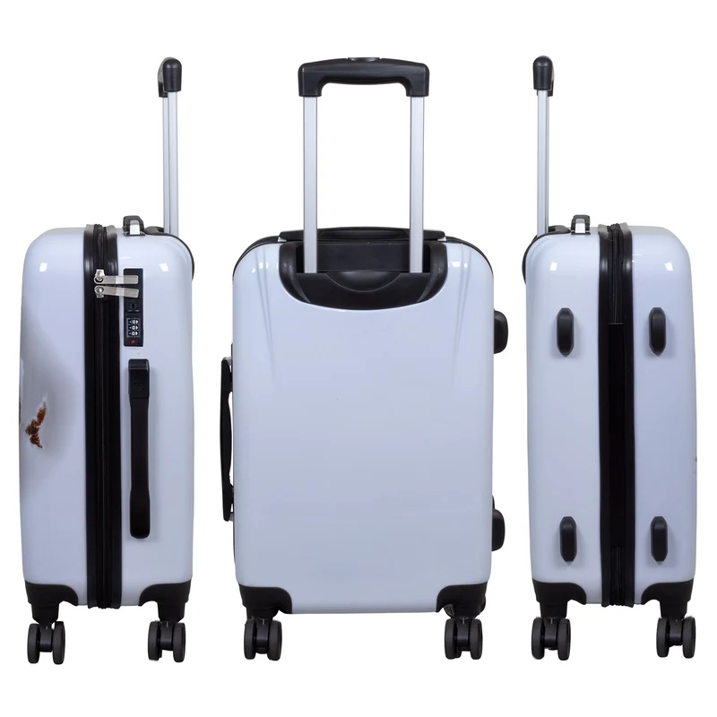 Motivkoffer Design Katze – Reisekoffer mit Motiv – Hartschale ABS/Polycarbonat – S M L – leicht & robust