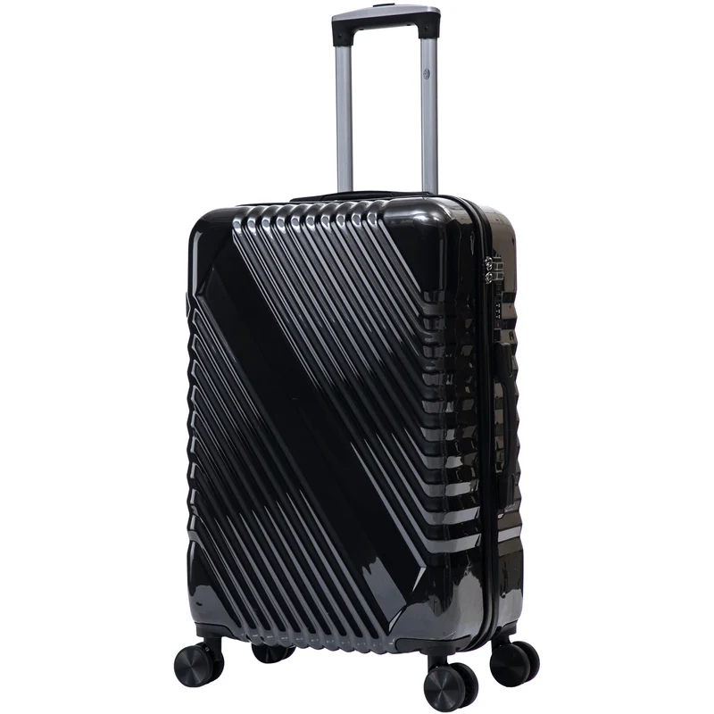 GENUA Reisekoffer M – Hartschalenkoffer ABS 4 Rollen robust & leicht