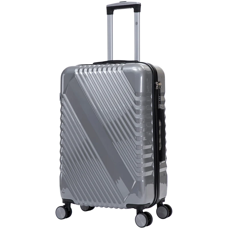 GENUA Reisekoffer M – Hartschalenkoffer ABS 4 Rollen robust & leicht
