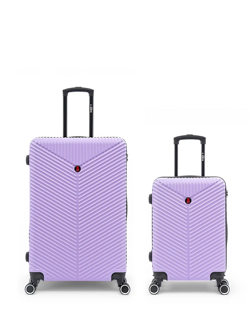 2er-Pack Hartschalenkoffer: Großer Koffer und Handgepäck GAITE