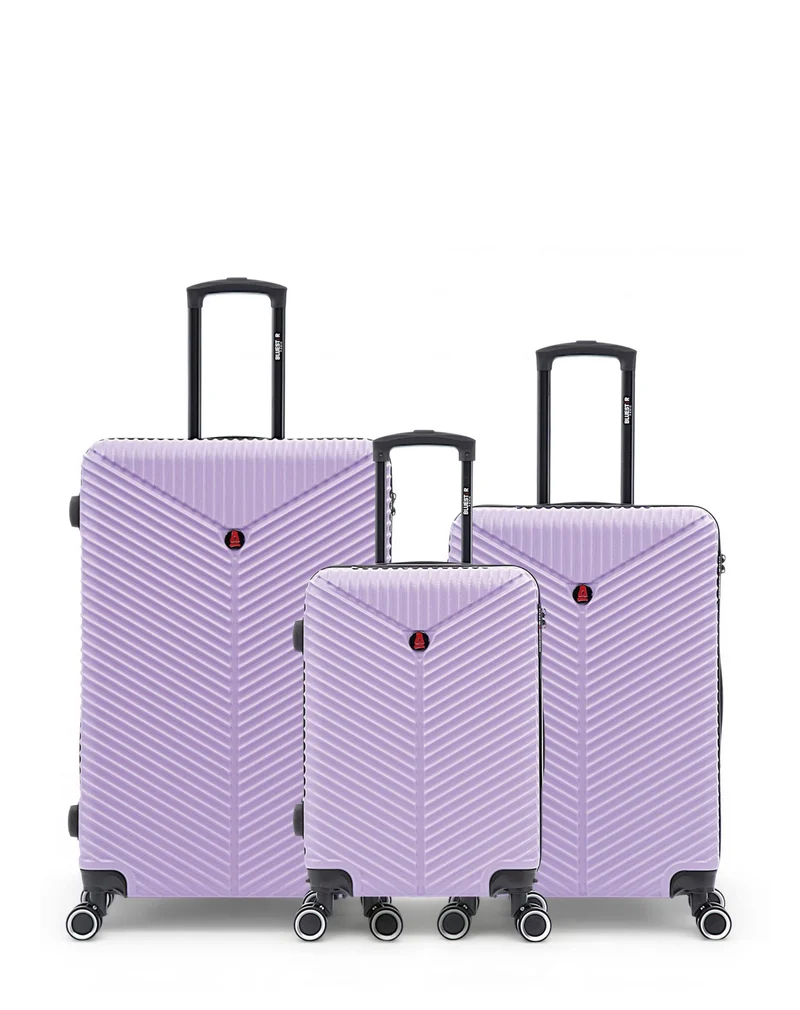 3er-Pack Hartschalenkoffer: Großer Koffer, mittelgroßer Koffer und Handgepäck GAITE