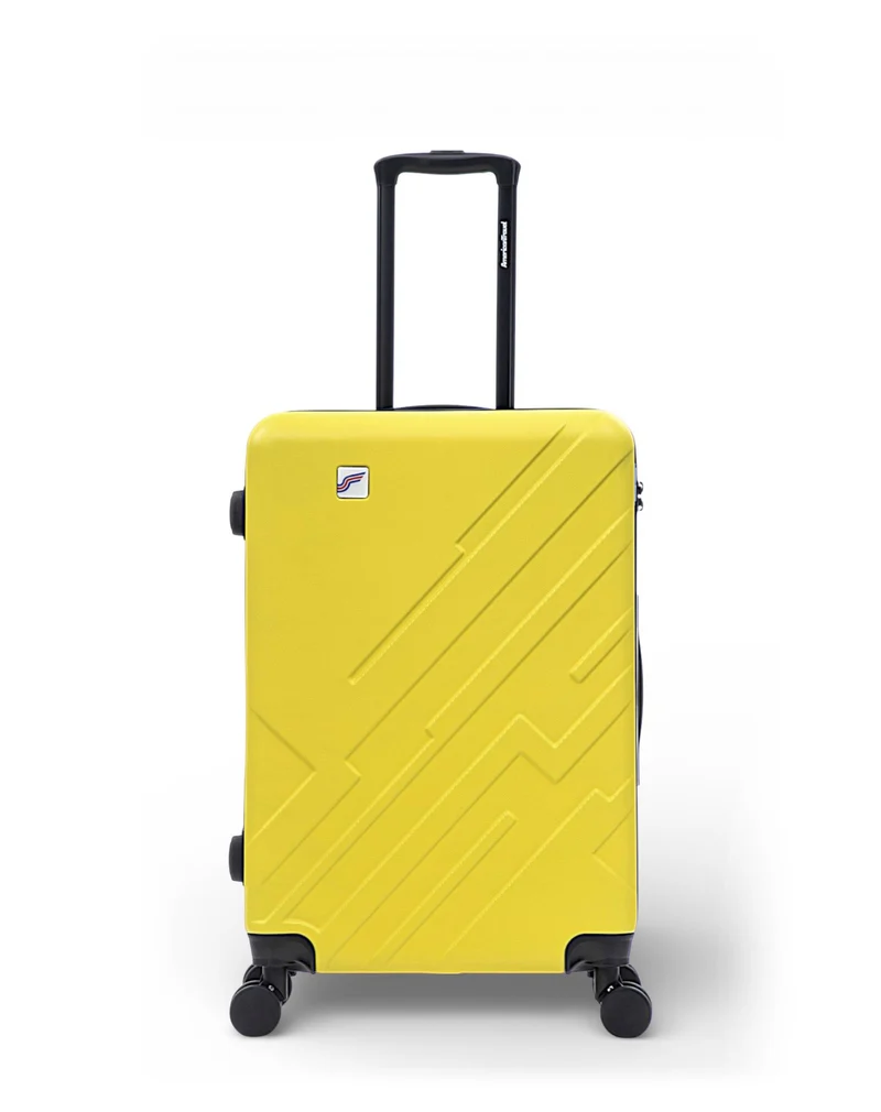 2er-Pack Hartschalenkoffer: Mittelgroßer Koffer und Handgepäck YELLOWSTONE