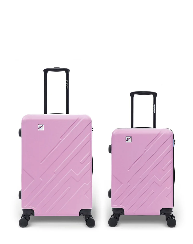 2er-Pack Hartschalenkoffer: Mittelgroßer Koffer und Handgepäck YELLOWSTONE
