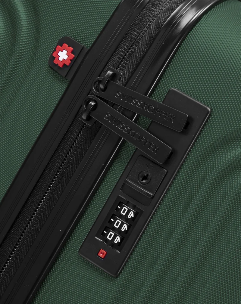 3er-Pack Hartschalenkoffer: Großer Koffer, mittelgroßer Koffer und Handgepäck GSTAAD