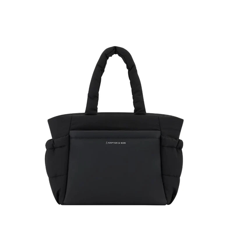 Kapten & Son Shopper Tasche HELLVI CLOUD SMALL ALL BLACK