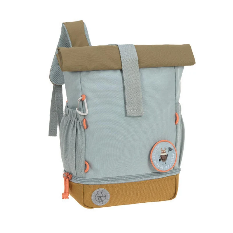 Lässig Mini Rolltop Backpack Kindergartenrucksack Nature - Variante: hellblau