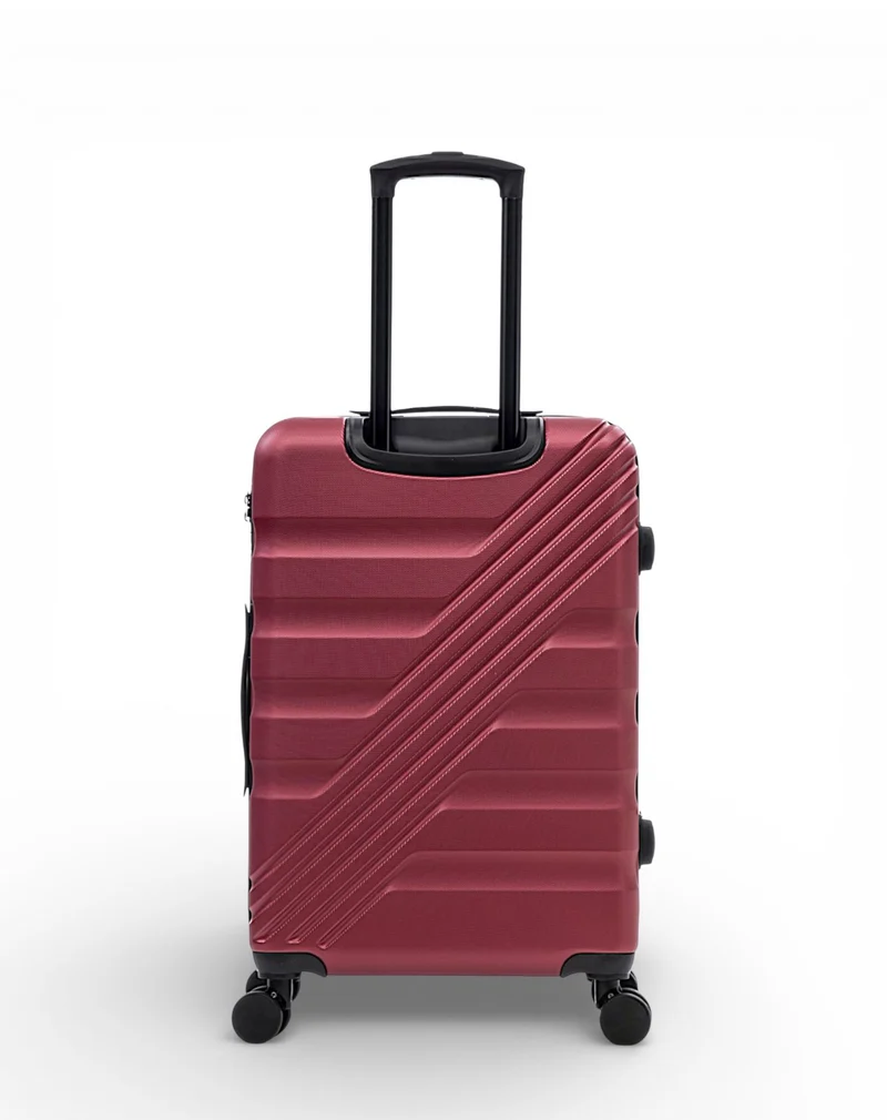 2er-Pack Hartschalenkoffer: Mittelgroßer Koffer und Handgepäck REDWOOD
