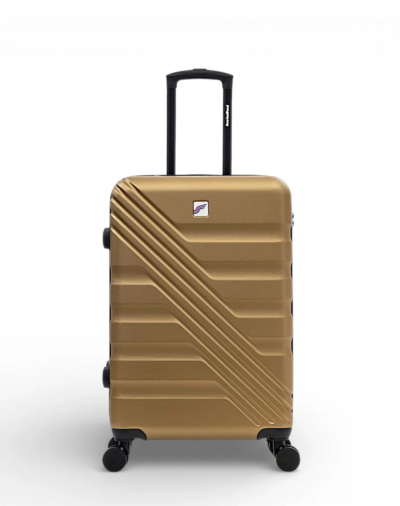 2er-Pack Hartschalenkoffer: Mittelgroßer Koffer und Handgepäck REDWOOD